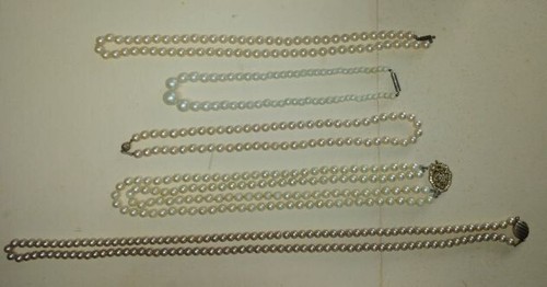Collane vintage con finte - collane,
