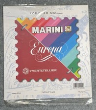 Fogli Album Marini Faroer  2010 singoli versione europa  - nuovi