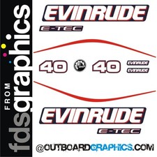 Evinrude 40hp etec e tec - evinrude, e-tec
