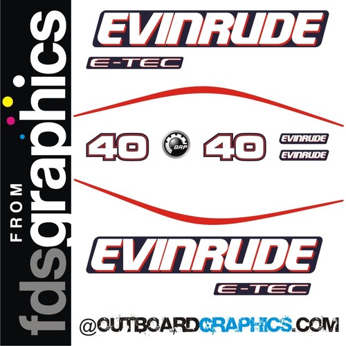 Evinrude 40hp etec - evinrude,