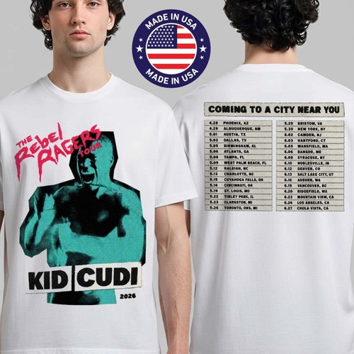 Maglietta kid cudi - maglietta,