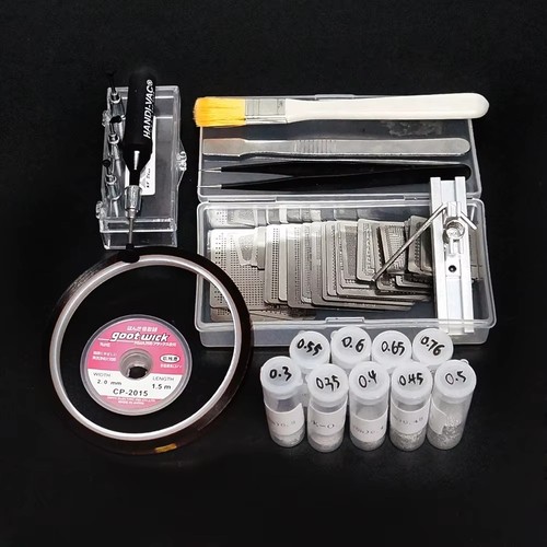 Bga reballing kit 72pcs - kit,