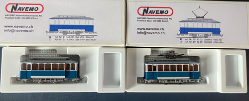Navemo tram - navemo, h0