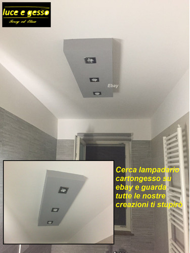 Lampadario moderno con faretti - moderno,