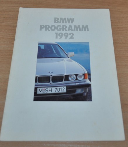 Brochure bmw programm - bmw, model