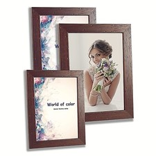 CORNICE ARTE POVERA 715 LEGNO ANTICO DA PARETE O TAVOLO PER FOTO E STAMPE ITALY