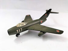 AEREO MILITARE AVIOMODELLO IN METALLO PRESSOFUSO TEKNO DENMARK MIG15 RARO