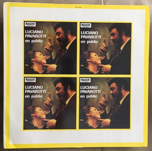 Luciano pavarotti public lp - pavarotti,