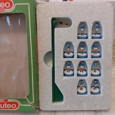 Subbuteo Squadra LW MACHINEPRINTED 495 NAPOLI MALMO FORFAR SCATOLA 63000 CON REF
