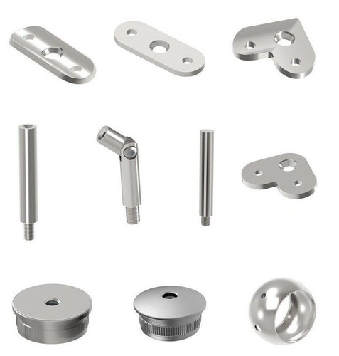 Rohrstütze acciaio inox - acciaio,
