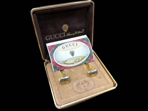 Gemelli logo gucci tono oro - logo,