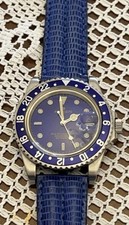 Diver Pryngeps Automatic Professional Sub Watch Vintage Linea Sangue Blu