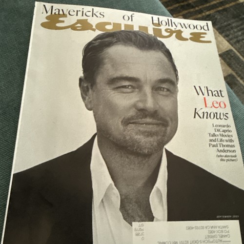 Esquire magazine sept 2025 - sept,