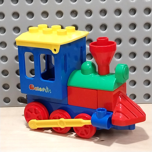 Lego duplo locomotiva - lego, ferrovia