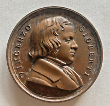 VINCENZO GIOBERTI -VNITA FORTIS - MEDAGLIA IN BRONZO 1852