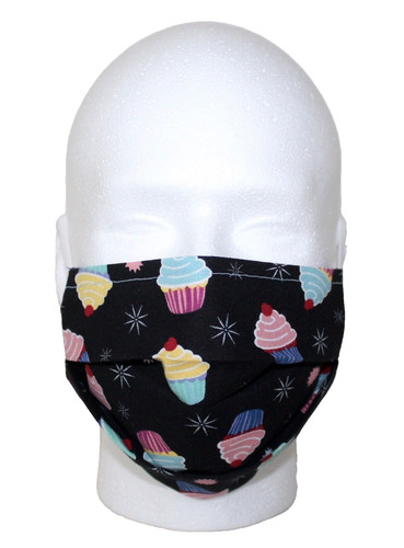 Cupcakes nero maschera - ~,