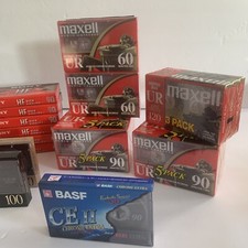 33 Blank Cassette Tapes NEW