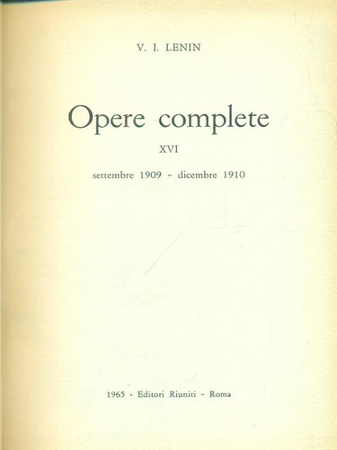 Opere complete vol prima - opere,