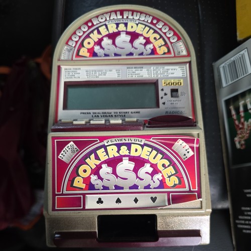 Radica slot machine poker - radica, &