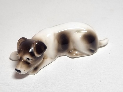 Vintage small dog figurine - vintage,