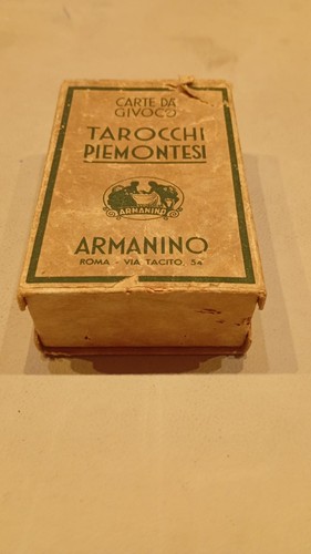 Mazzo tarocchi armannino roma - mazzo,