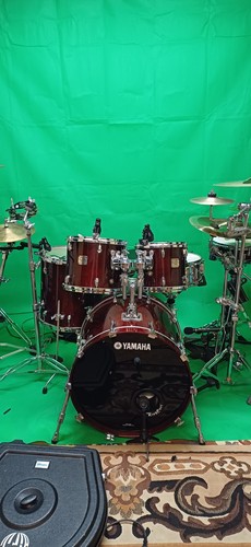 Batteria yamaha birch custom - batteria,