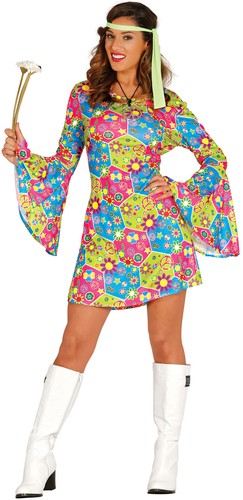 Vestito fantasia anni donna - vestito, 60