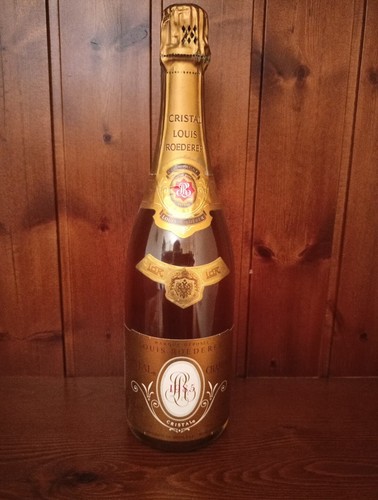 Bottiglia cristal champagne - bottiglia,