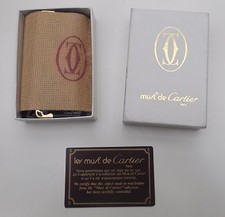 Portachiavi Cartier 6 chiavi pelle coccodrillo bordeaux vintage ORIGINALE