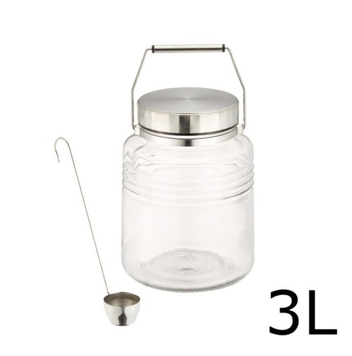 Aderia contenitore vetro 3l - contenitore,