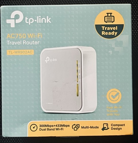 Link wr902ac ac750 - tp-link, tl-wr902ac