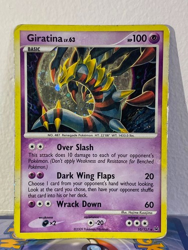 Giratina 127 holo - lv.63, 10/127