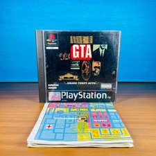 GTA Grand Theft Auto Ps1 - Con Mappa - Gioco Multi Lingua - Italiano