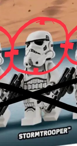 Lego star wars stormtrooper - star,