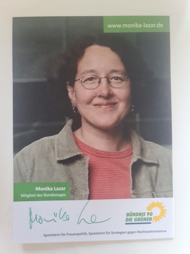 Monika lazar autografo - monika,