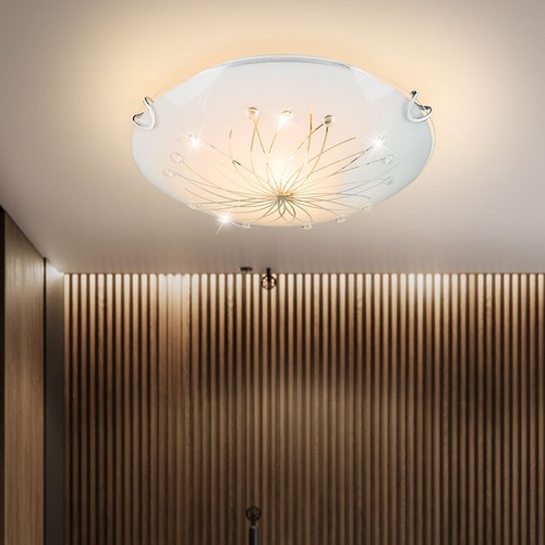 Lampada soffitto vetro - soffitto, in