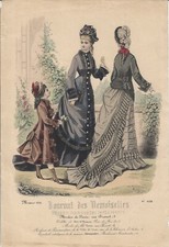 Stampa antica MODA JOURNAL DES