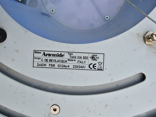 Artemide tian xia 500 lampada - artemide,