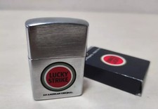 Accendino a benzina promozionale Lucky Strike vintage - raro da collezione