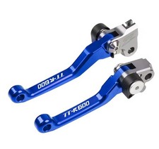 Coppia Leve Freno E Frizione Antirottura Snodate Blu Yamaha TTR 600 1998 - 2002 