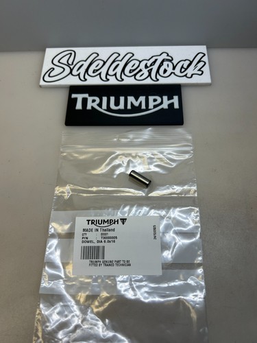 Goujon centrage 6x16 - goujon, triumph
