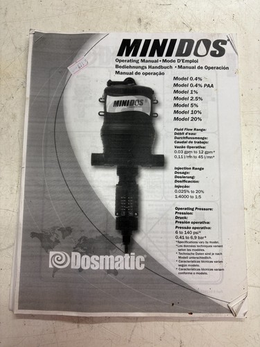 Dosmatic minidos iniettore - minidos,