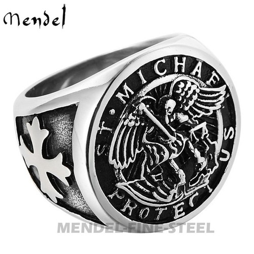 Anello mendel uomo acciaio - anello,