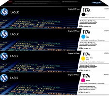 HP KIT 4 TONER  117A ORIGINALE