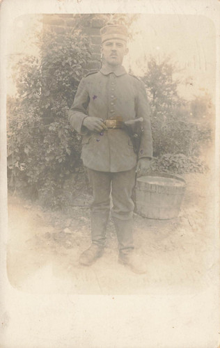 Cartolina fotografica ww1 - cartolina,