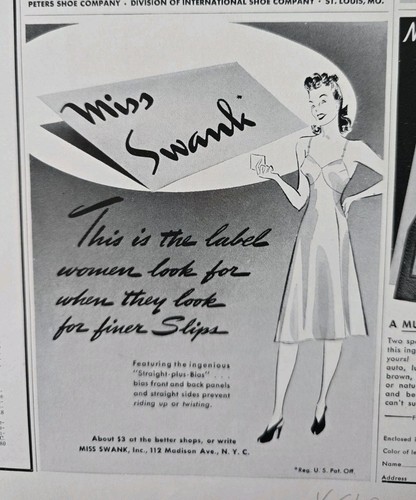 1940 donna miss swank - swank, slip