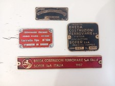 Lotto di 4 Targhe F.S