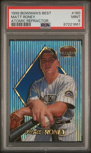 Matt roney 1999 bowman - roney, best