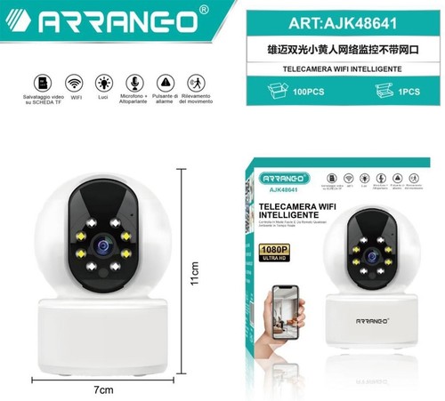 Telecamera cam wireless - ip, hd