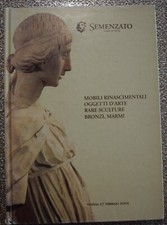 Mobili rinascimentali Oggetti d'arte Rare sculture Bronzi. Semenzato casa d'aste